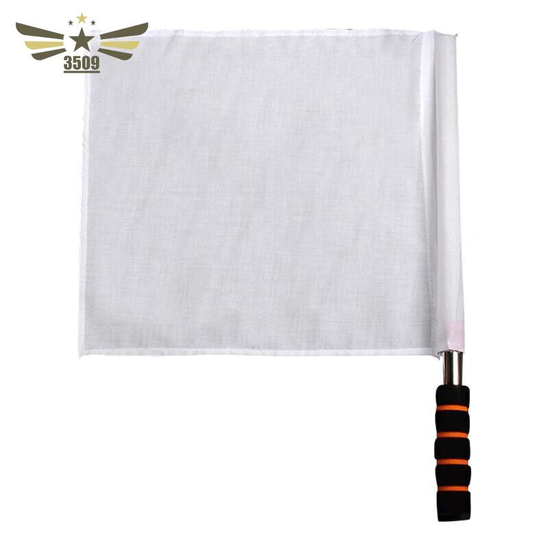 3509 Stainless Steel Pole Railway Signal Hand Flag