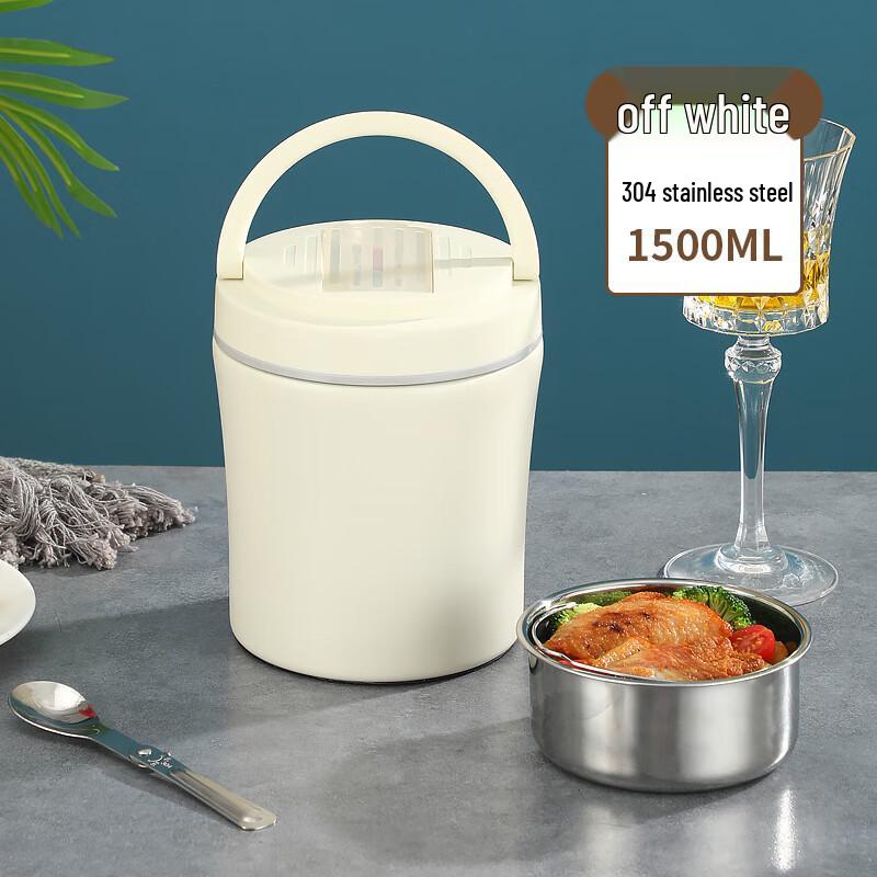 Wutuo Slim Waist Portable Stainless Steel Insulated Lunch Box