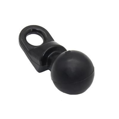 Motorcycle Angled Base W/ 10Mm Hole 1'' Ball Head Adapter Work For Ram Mounts