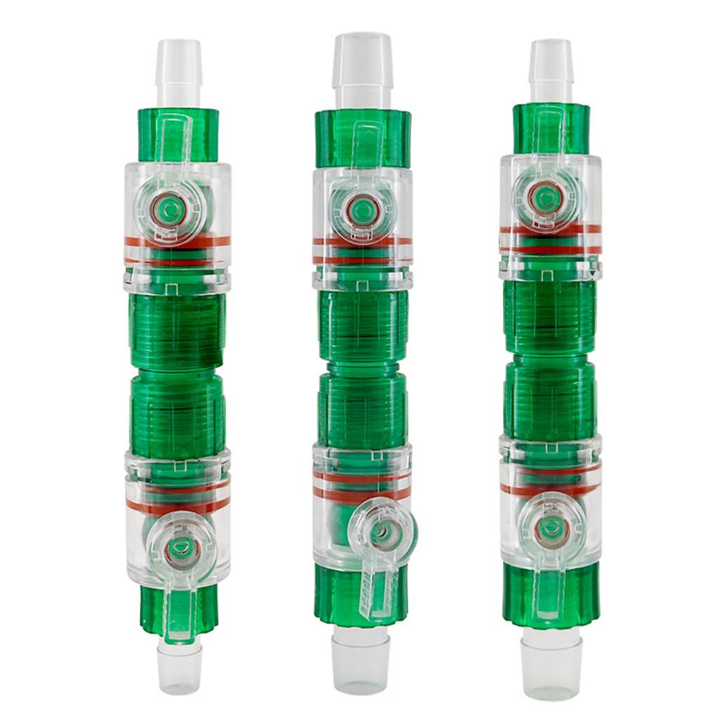 Conector de Manguera para Acuario de 12/16 mm con Conector Rápido de Enchufe Fácil para Adaptador de Tubería de Agua Accesorio de Mantenimiento de Acuario