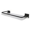 Floating Shelf Space Aluminum Acrylic Wall Mounted Decorative Storage Shelf for Kitchen Bathroom