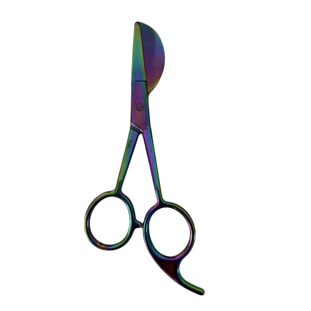 Stainless Steel Duckbill Applique Scissors Sturdy Sharp Sewing Embroidery Scissors Carpet Cutter