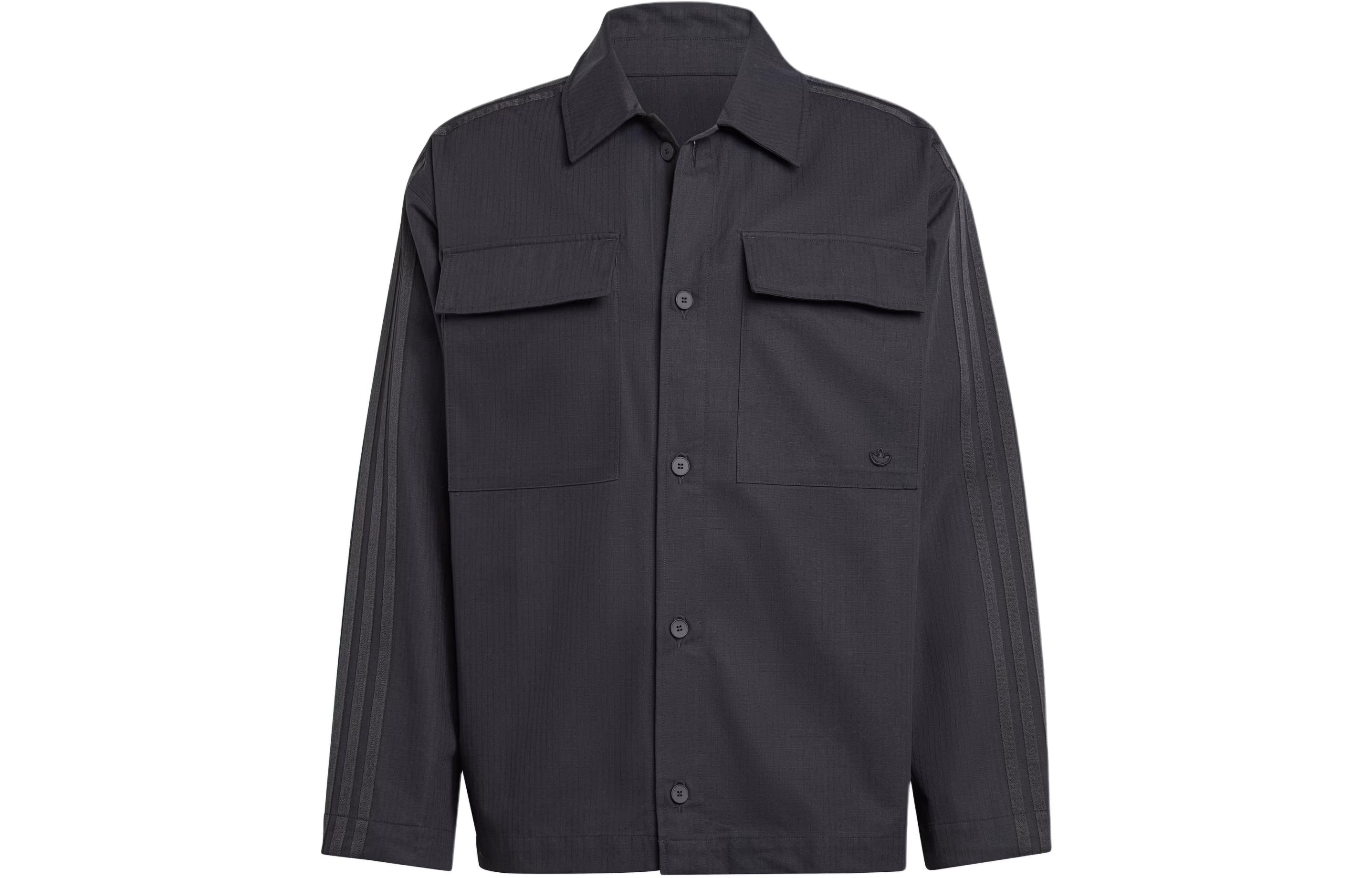 Adidas Originals Premium Essentials Premium Essentials+Overshirt Jackets & Coats Men s Black IS1805 XS