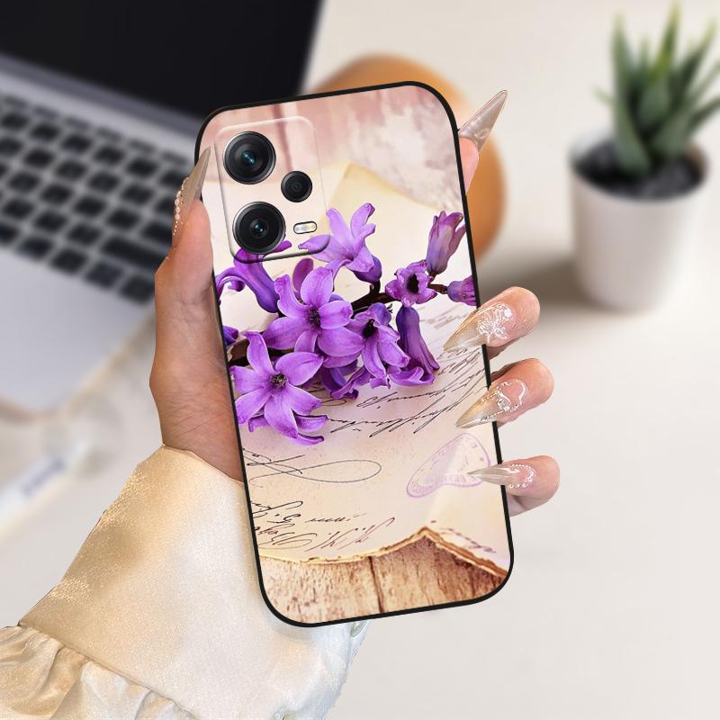 Schutzhülle für Redmi Note 12 Pro 4G 5G, TPU-Silikon-Handyhülle für Redmi Note 12 Pro+, weiche Schutzhülle für Redmi Note 12 Pro Plus