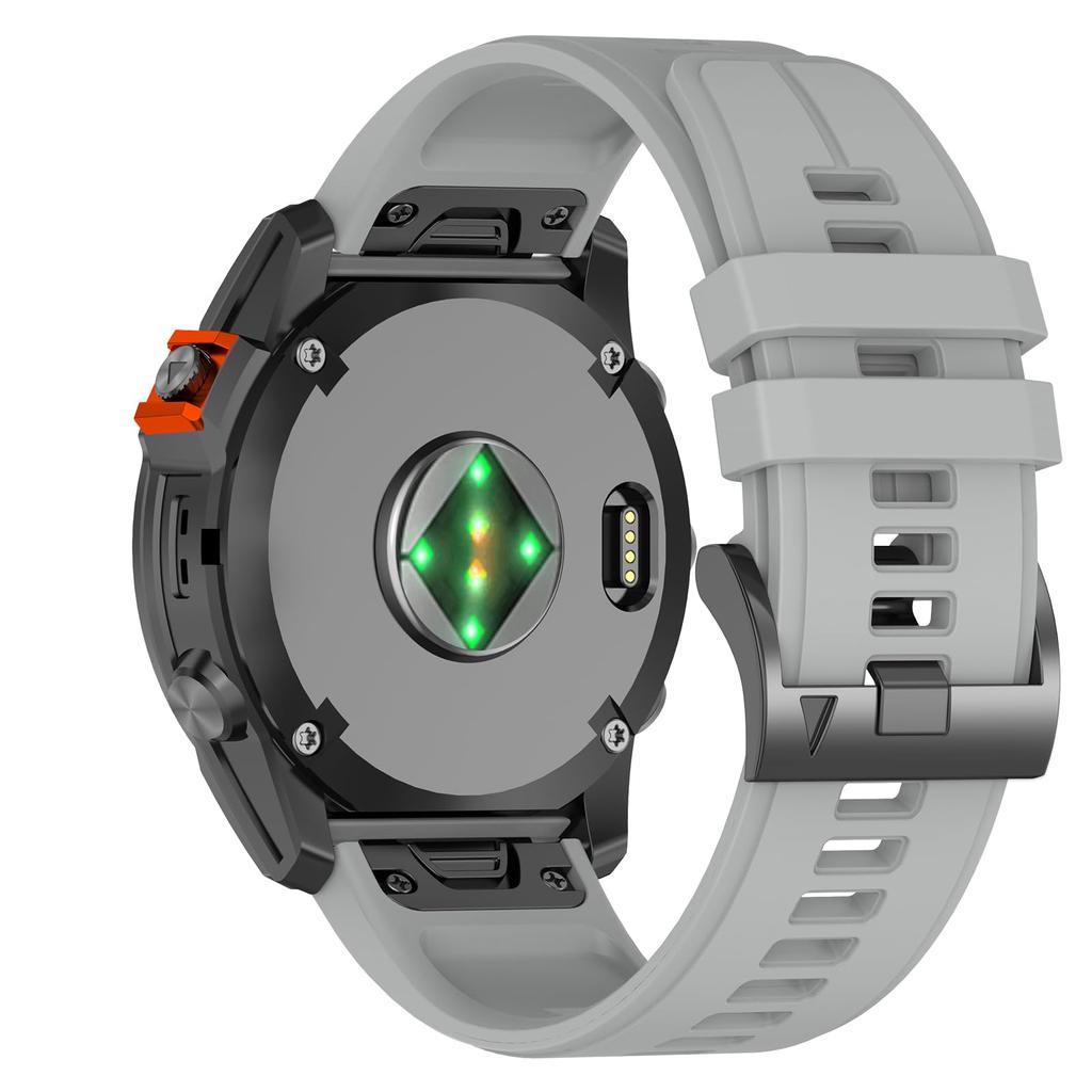 22mm 26mm Silikonarmband für Enduro 3 Tactix Armband für Garmin Fenix 8 E 7 7X Pro 5 5X Plus 6 6X Pro Epix Gen 2 QuickFit Band