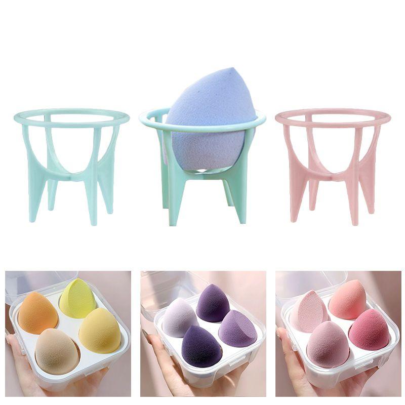 Dry Wet 4pcsbox Makeup Sponge Blender Beauty Egg Foundation Cosmetic Soft Super