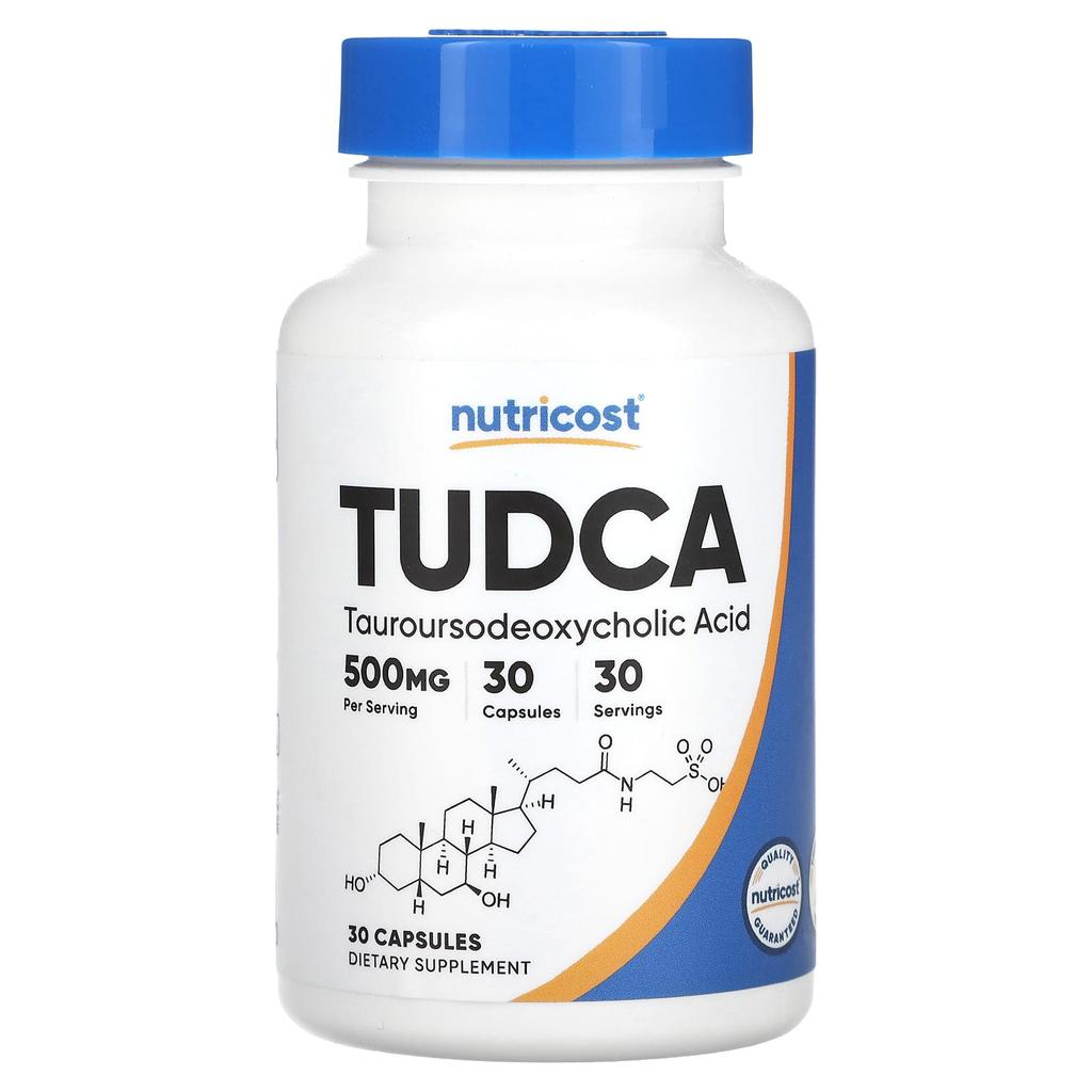 Tudca, 500Mg, 30 Capsules