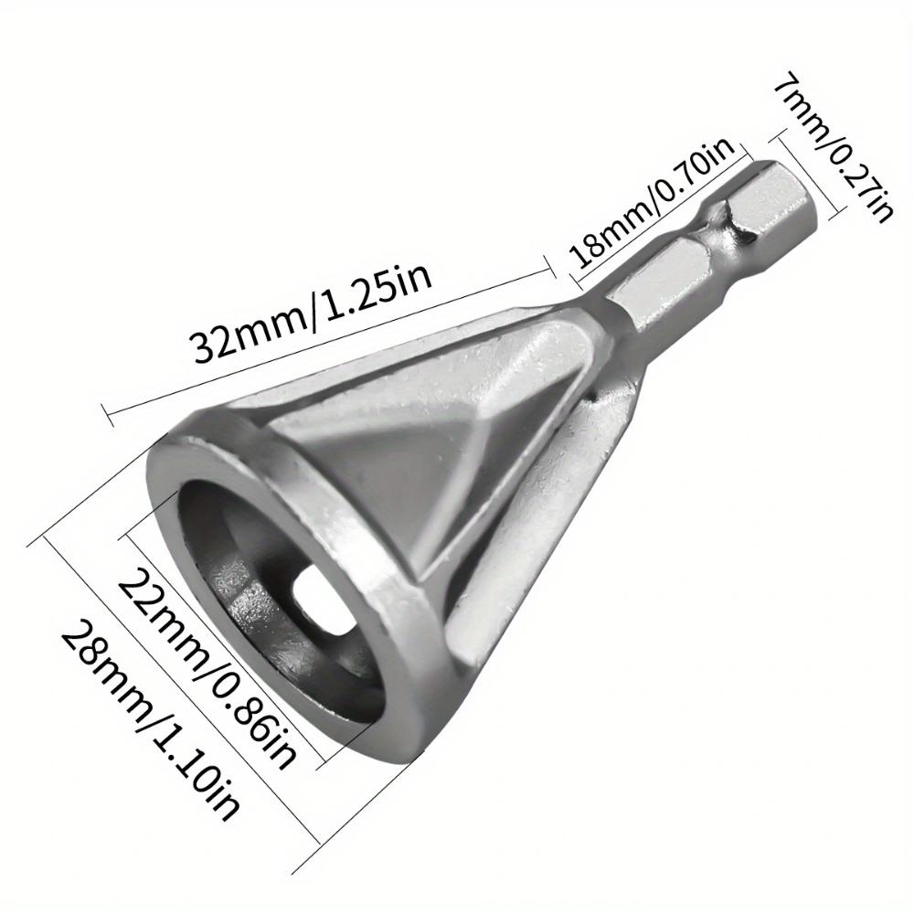 New Chamfering Tool, Chuck Drill Bit Tool,metal Deburring External Chamfering Tool, Grinding Angle Trimming, for Various Chuck Electric Drilling Tools