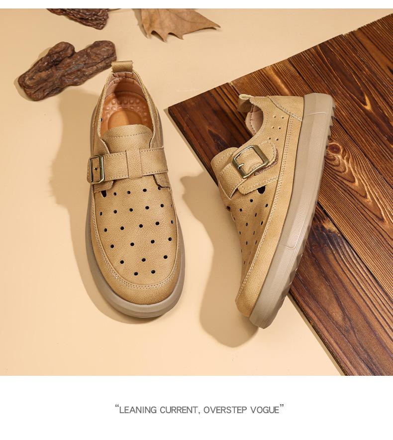 2025 Men's Lightweight Breathable Odor-Resistant Casual Shoes with Soft Sole & Wear-Resistant Flat Bottom
