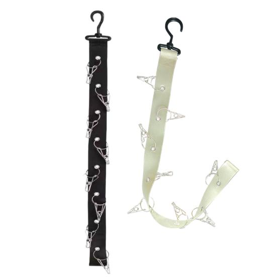 Hat Rack Organizer with Metal Clips Strong Load-bearing 360-Degree Rotatable Golf