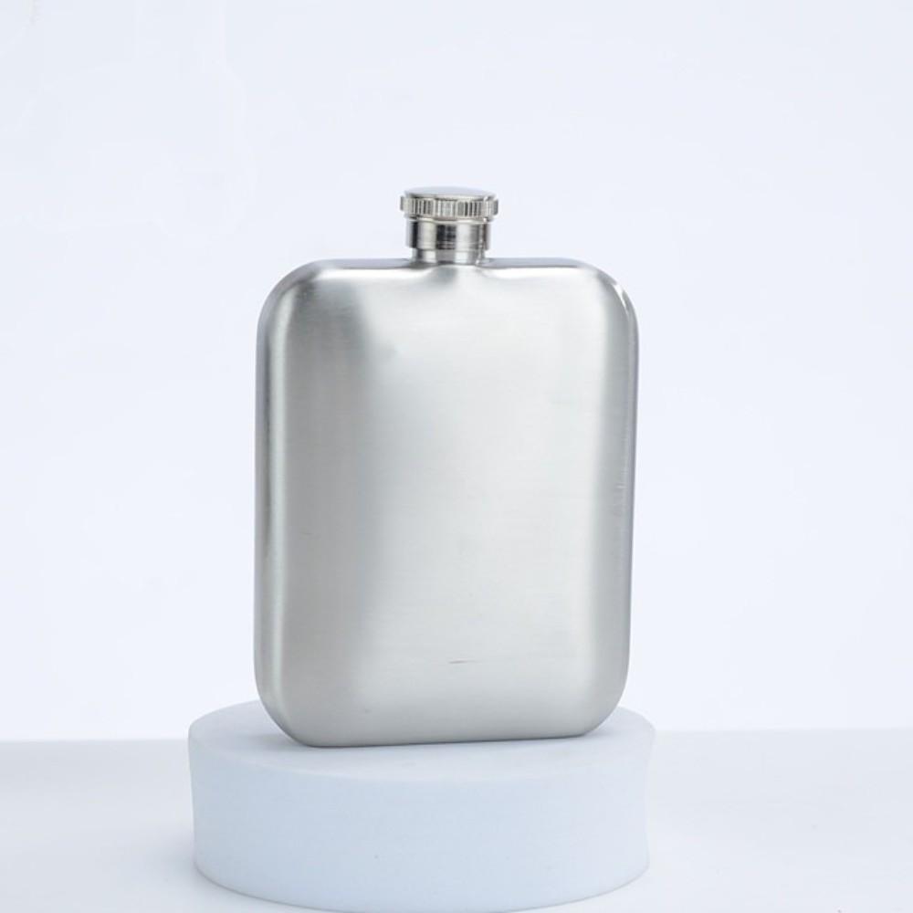 Stainless Steel Liquor Flask 6oz Wine Pot New Drinking Water Bottle  Outdoor