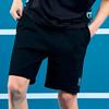 New MLB Base Logo Shorts Unisex Black 3ASPA0123-50BKS
