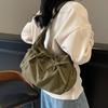 Fashion Nylon Shoulder Bag Bow Decor Large Capacity Lightweight Crossbody Bag Multi-pocket Commuter Bag Versatile Women's Bags