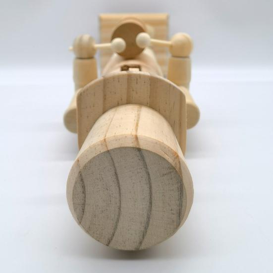 1/2/3Pcs 25/38CM Christmas Wooden Unfinished Nutcracker Figurine DIY Blank Unpainted Soldier Figure Holiday Party Ornament Decoration