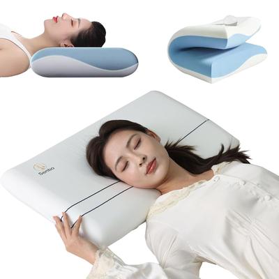 Memory No Neck Neck Support Stiff Shoulder Relief 2 Layer Stiff Stiff Snoring Cervical Washable Pillow Restful Body Pressure Memory Foam Comfortable