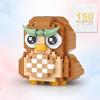 LOZ Panda Pet Restaurant Dessert Coffee Pet Fruit Store Street View Food House Building Blocks Kit Bricks Model Toy