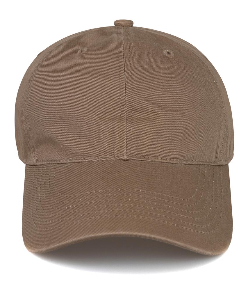Chaebteo Casual Washing Ball Cap - Dark Beige