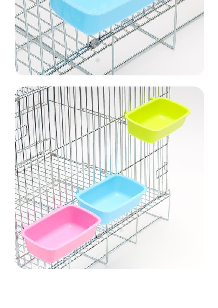 Hanging Plastic Small Pet Feeder Bowl for Bird and Small Animals