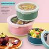 Stainless Steel Food-Grade Sealed Soup & Bento Bowl for Refrigerator