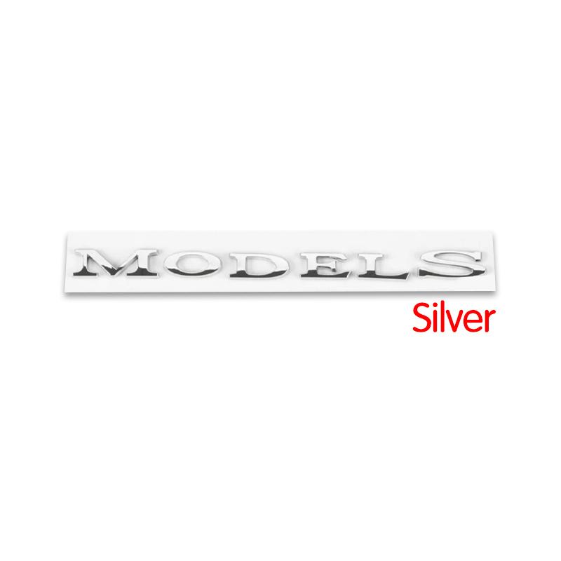 3D ABS Chrome Red Line Black Logo DUAL MOTOR Emblem Letters Car Styling Trunk Badge For Tesla 3 Y S X DUAL MOTOR Accessories