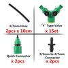 4/7mm8/11mm Garden Hose Connector 16mm Quick Connector Hose Adapter Garden Irrigation Hose Watering Accessories