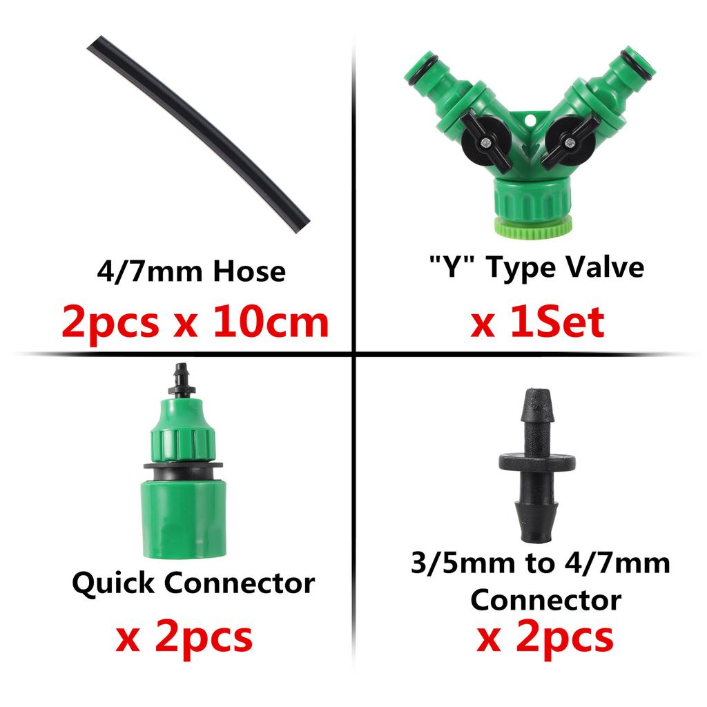 4/7mm8/11mm Garden Hose Connector 16mm Quick Connector Hose Adapter Garden Irrigation Hose Watering Accessories