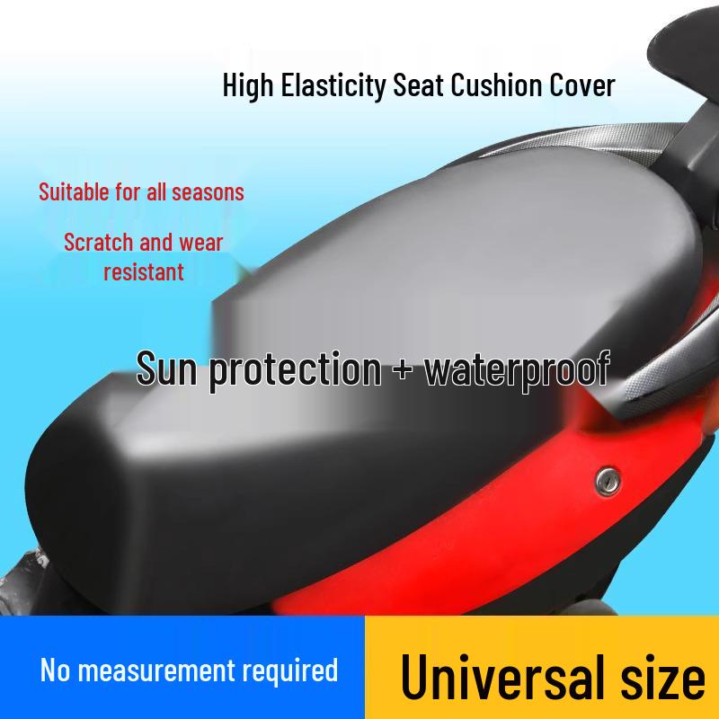 Universal Waterproof Sunproof Seat Cover for Electric Vehicles and Motorcycles