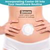 Disposable Castor Oil Belly Button Patch Self-Adhesive Navel Bandage Disposable Spunlace Cloth Castor Oil Patches Belly Sticker