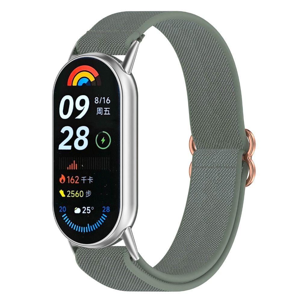 Comfortable Elastic Nylon Band Adjustable Wristband for Xiaomi Band 9/8 Smart Band Accessories