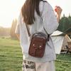 Women's Nylon Handbag Solid Color Mobile Phone Bag Multi-functional Shoulder Crossbody Bag