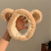 Headwear Plush Face Wash Headband Little Bear Ears Party Hair Accessories Shampoo Headband