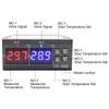 STC-3008 Dual LED Digital Temperature Controller Thermostat AC 220V 12VDC Heater Cooler Control Two Relay Output Thermoregulator
