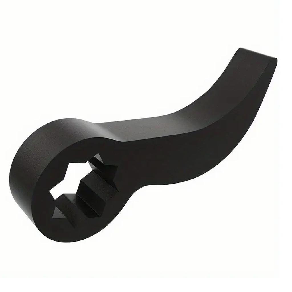 Angle Type Half Axle Disassembly Tool Drive Pry bar Adapter used for Open-end Wrenches Disassembling Axles Repair Tool Anti-Slip