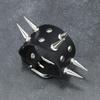 Cross-border Punk Style Double Row Bracelet with Alloy Rivets and Spikes