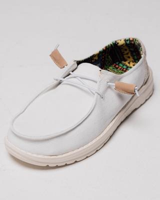 Textile Moccasins Hodaki 21003 36 White