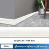 1Roll 230cm Self-adhesive 3D Foam Wall Edge Strip Stickers Waterproof Skirting Border Decor Wall Sticker