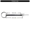 10 Pezzi Multiple Misure Pin di Bloccaggio Robusti ad Alta Resistenza con Testa a Sfera Acciaio al Carbonio Lunghezza Opzionale 45mm 50mm 60mm 70mm