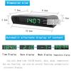 Solar Car Clock Thermometer Date Week Cycle Display Automatic Switching Machine High-Precision LED Digital Car Clock Watch