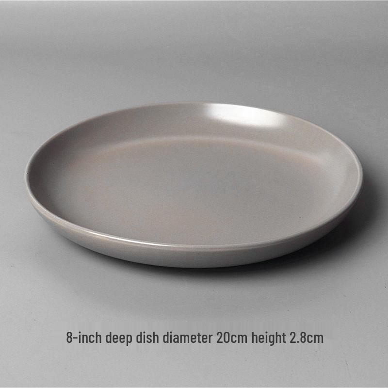 Piatti in Ceramica Raffinatamente Lavorati: Design Decorativi, Bassi, Profondi e da Insalata con Piccoli Difetti