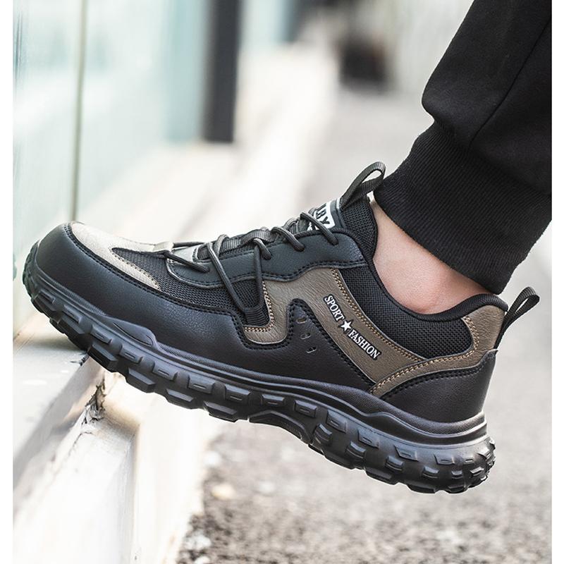 Men's Casual Breathable Steel Toe Cap Work Safety Shoes 6 KV Insulated Worker Sneakers Tooling Security Boots Protect Footwear