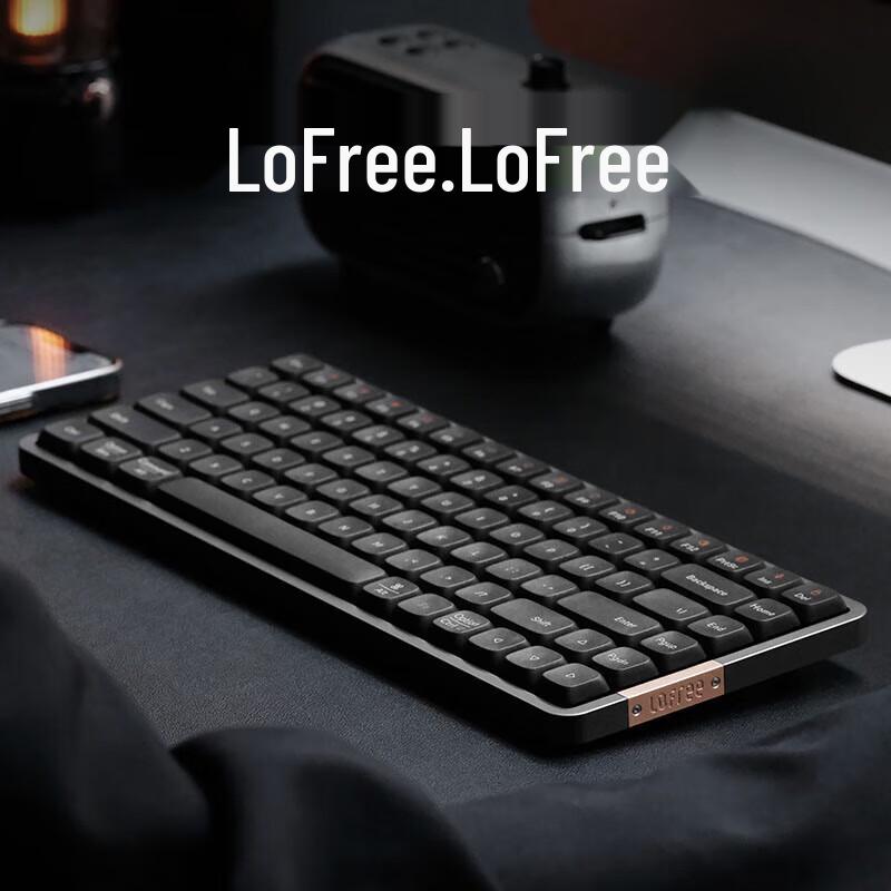 LOFREE Xiao Shun 84-Key Dual-Mode Low-Profile Gasket Mechanical Keyboard