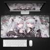 Anime Kawaii Mädchen PC Gaming Mauspads Rosa Beste Freunde Computer Büro Zubehör Große Gamer Rutschfeste Tastatur Erweiterungs-Pads