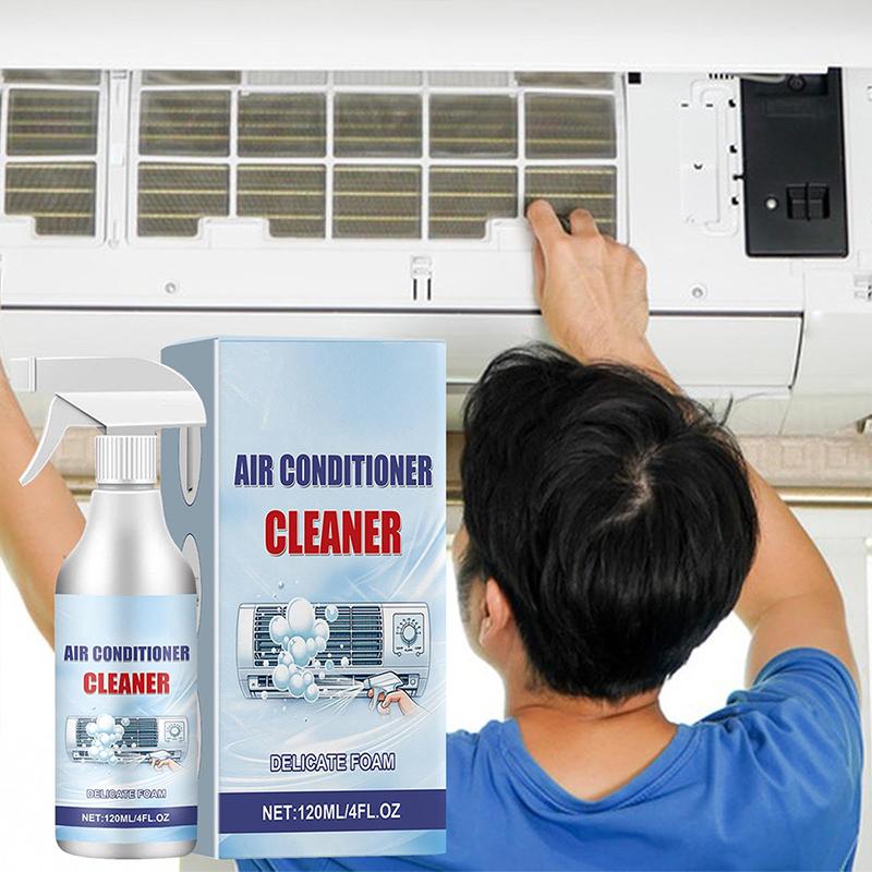 120ml Air Conditioner Cleaner Strong Cleaning Removes Stains And Odors Fast Decomposition Household Cleaning Tools