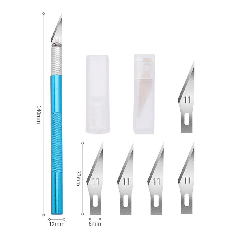

1Set Engraving Craft Knife Non-Slip Scalpel Carving Knife Utility Knife Art Supplies Craft Cutting Tools Wood Carving Tool