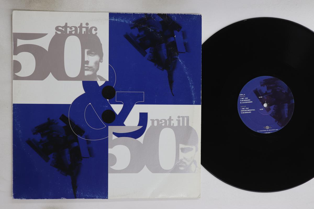 

12inch Record STATIC & NAT ILL - 50/50 MOB00165 MASTERS ON BROA 2002 Germany Rap & Hip-Hop/R&B Used