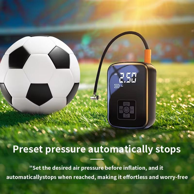 

Car Mounted Wireless Inflation Pump Car Portable Inflation Pump Car Tire Inflation Cylinder Automatic Car Tire Inflation Pump чёрный