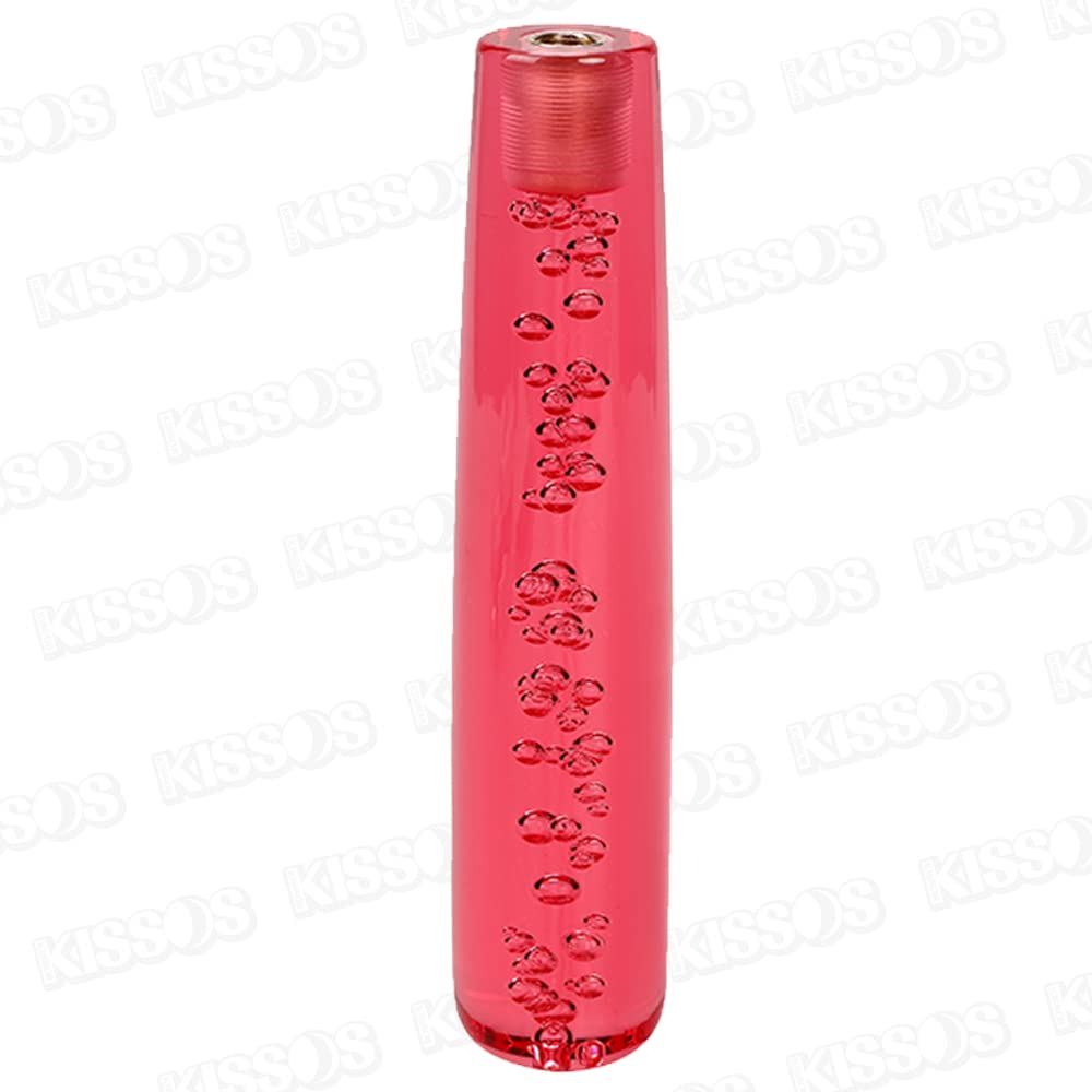 Crystal Shift with for Kei Isuzu Knob, 20cm, Foam, Adapter, Trucks, Trucks, Mitsubishi, Hino, Fuso, (Universal Fit) (Red)