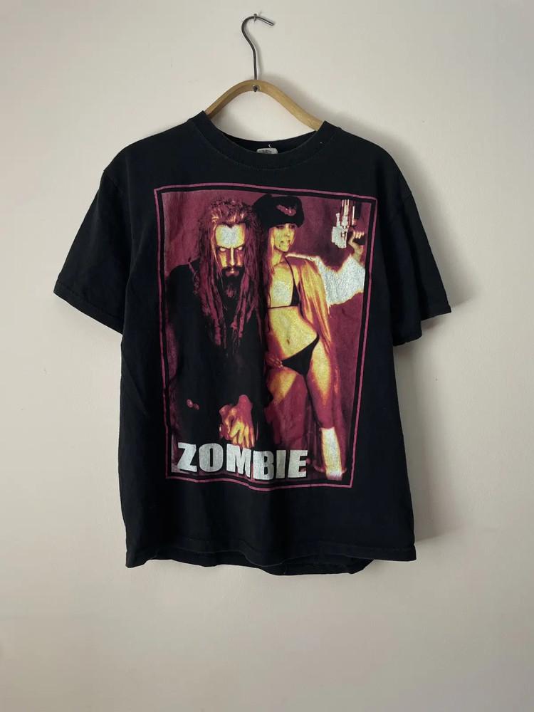 Seltenes Rob Zombie Band Horror Ikonographie T-Shirt S bis 5XL NE685 Unisex T-Shirt