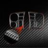 1 Set Carbon Fiber Dashboard Side Button Panel Trims For Honda S2000 2000-2009