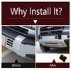Front Bumper Anti Hit Protection Corner Sequ Stickers Decoration Cover Trim Accessories For BYD Equation Leopard 5 2024 2025